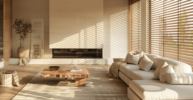 Wood Blinds style example